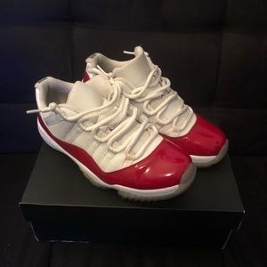 8.5 Low 11’s White / Red